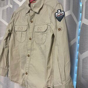 Carter's Boys button down, size 4T